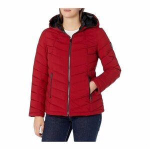 HFX Quilted Jacket Front Zipper Lined hop Water Resistant puffer jacket‎ NWT